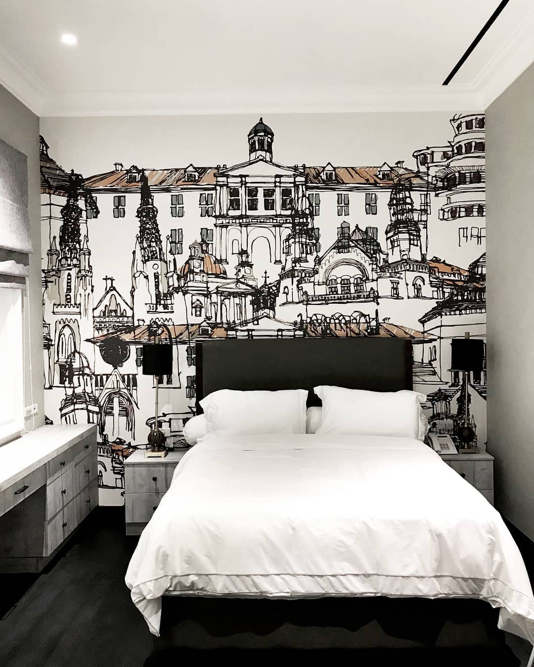 cara menghias kamar dengan wallpaper